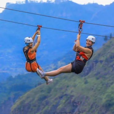 Zip Lining in Sri Lanka